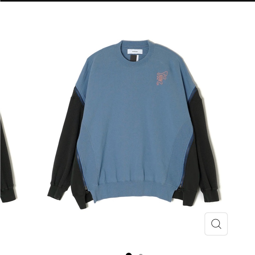 Facetasm Waffle KnitZip Sweatshirt